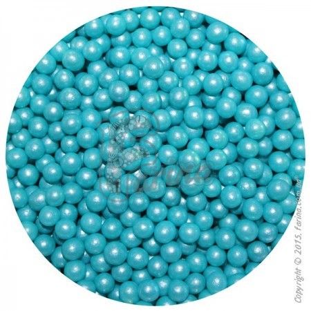 Посыпка декоративная кондитерская Сахарные шарики Жемчуг Синий 5-6 мм 1 кг.< фото цена